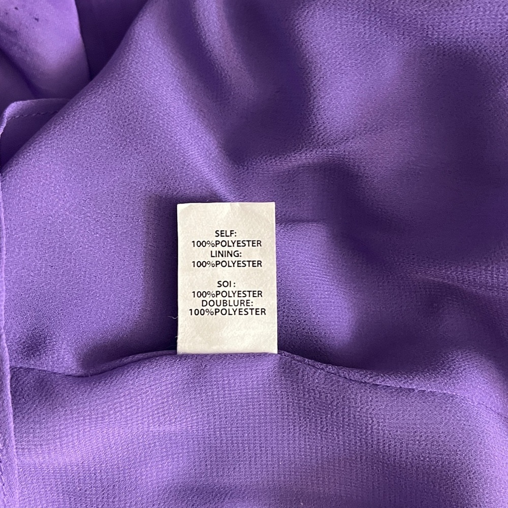New Ramy Brook Angeline Passion Purple Mini Dress Size S Retail $475 - Picture 12 of 14